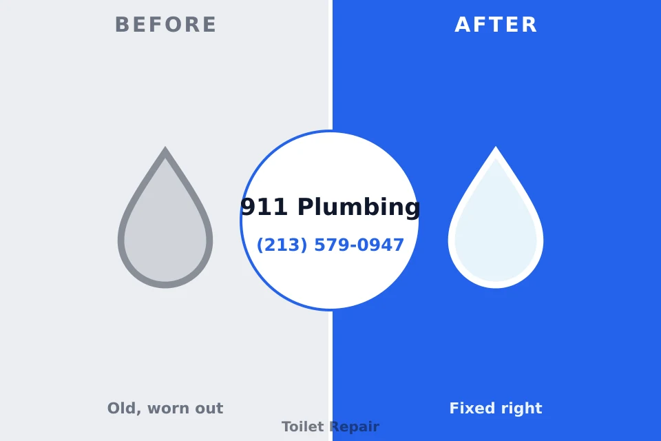 Before and after: plumbing repair Boles Acres, NM